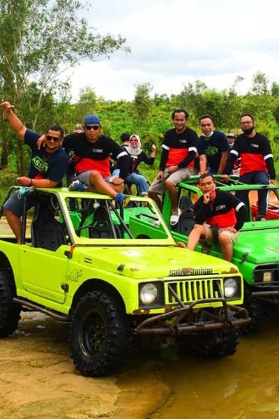 Jeep Sungai Oyo - Sewa Jeep Goa Pindul